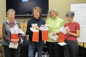 Thanks to out-going leaders - Elizabeth, Virginia, Marilyn, Annette
