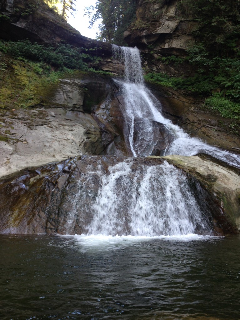 Racehorse Creek Trail waterfall